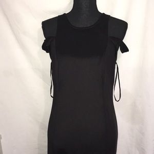 Forever 21 Black Dress with Slit on the Side